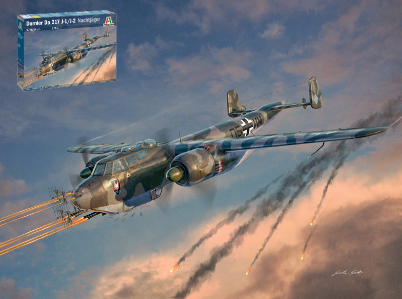 DORNIER DO 217 J1/J2 NACHTJAGER KIT 1:72 Scala 1:72 Italeri