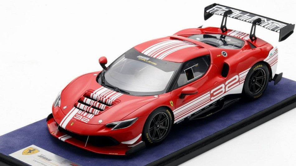 FERRARI 296 CHALLENGE RED 1:18 Scala 1:18 Looksmart