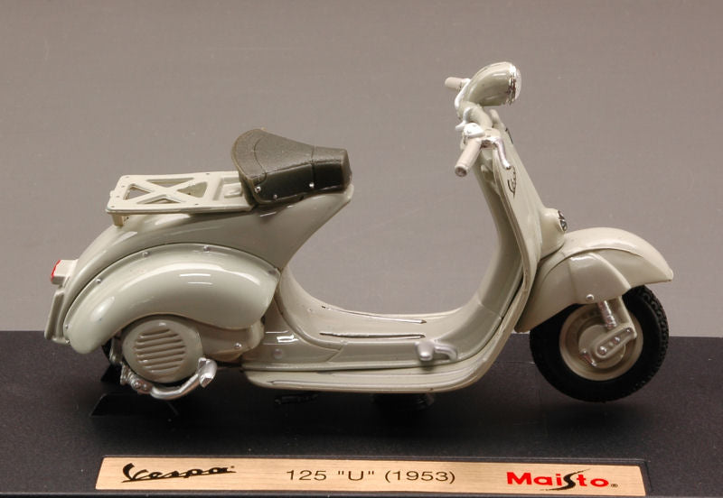 VESPA 125 "U" 1953 MOUSE-GREY 1:18 Scala 1:18 Maisto
