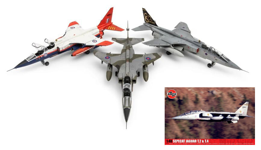 AEREO SEPECAT JAGUAR T.2 & T.4 KIT 1:48 Scala 1:48 Airfix