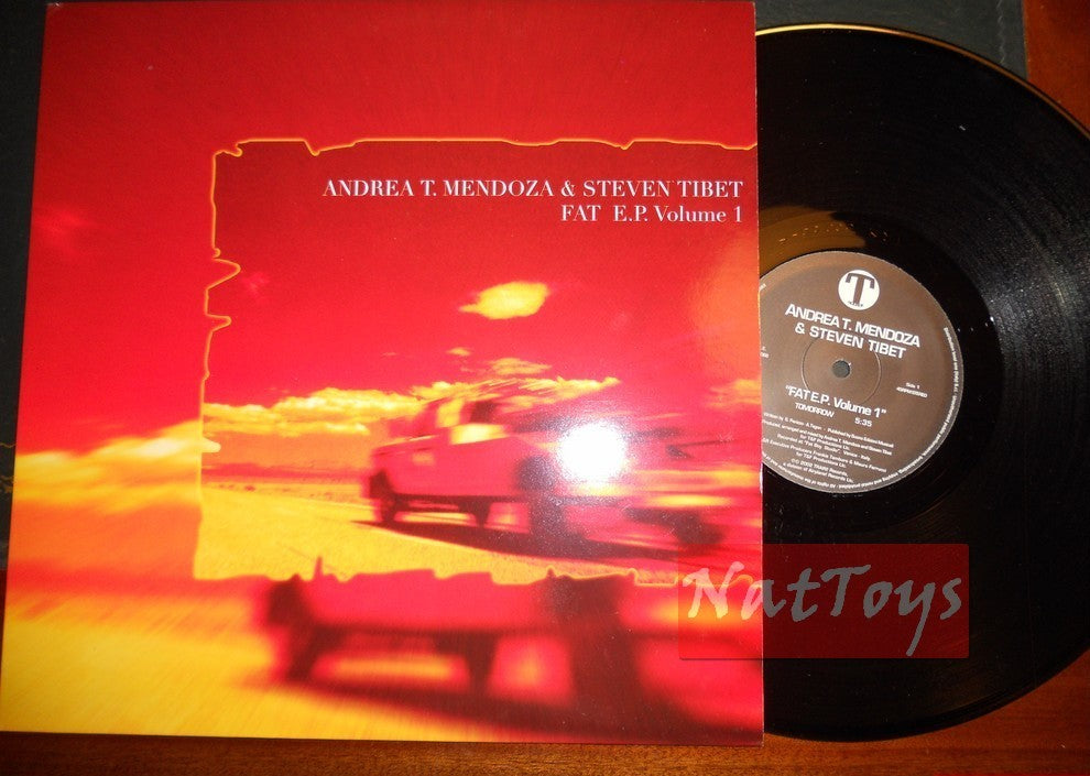 12" 33 Andrea T. Mendoza & Steven Tibet FAT E.P. VOLUME 1 (2002 TRN 60066) NM/EX