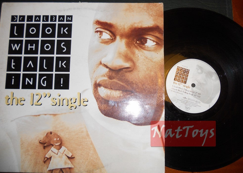 12" 33 Dr Alban LOOK WHO'S TALKING (Hollande 1994 CHEIRON 74321-18800-1) - VG/VG