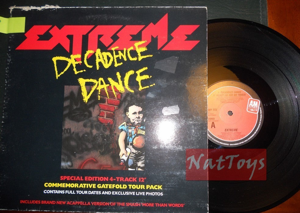12" 33 Extreme DECADENCE DANCE + ARGENT VERSION ALBUM PLUS QUE MOTS 1991 EX/NM