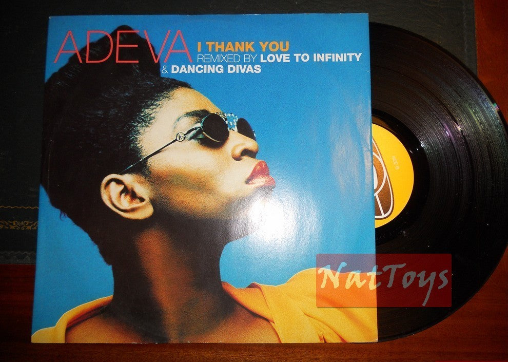 12" 33 RPM Adeva I THANK YOU (Royaume-Uni 1996, COOLTEMPO 12COOL318) - EX/EX