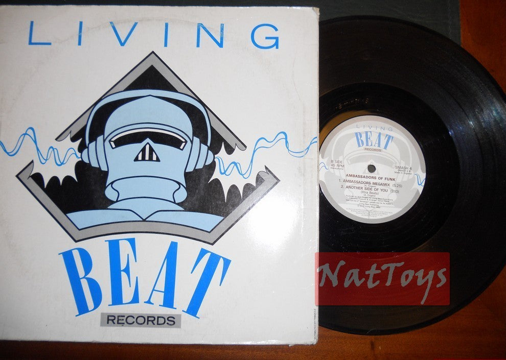 12" 33 tours Ambassadors of Funk ANOTHER SIDE OF YOU (Royaume-Uni 1989) - VG/EX