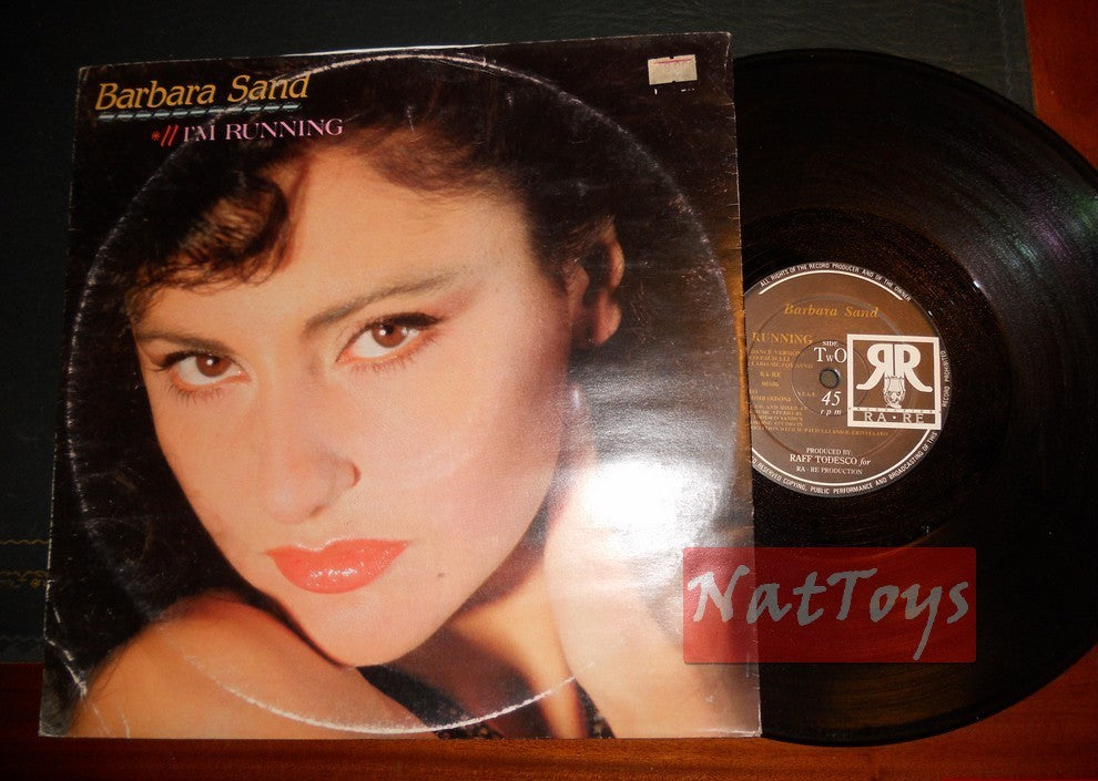 12" 33 SPIN Barbara Sand I'M RUNNING (Italie, RA-RE 00386) - VG/EX