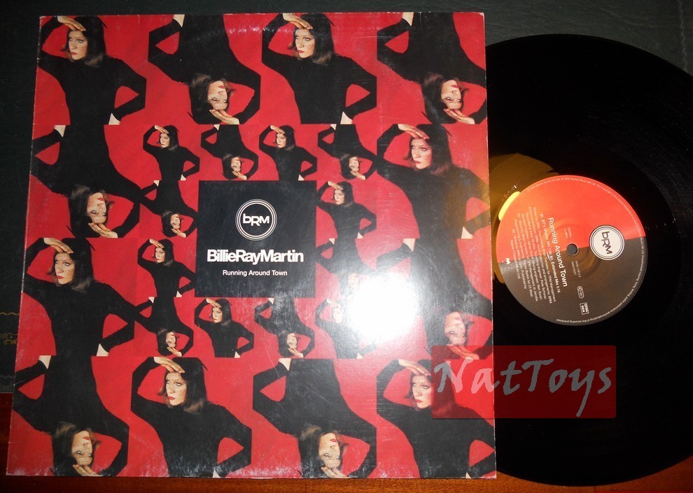 12" 33 LAPS Billie Ray Martin RUNNING AROUND TOWN (Italy 1995) - EX/NM