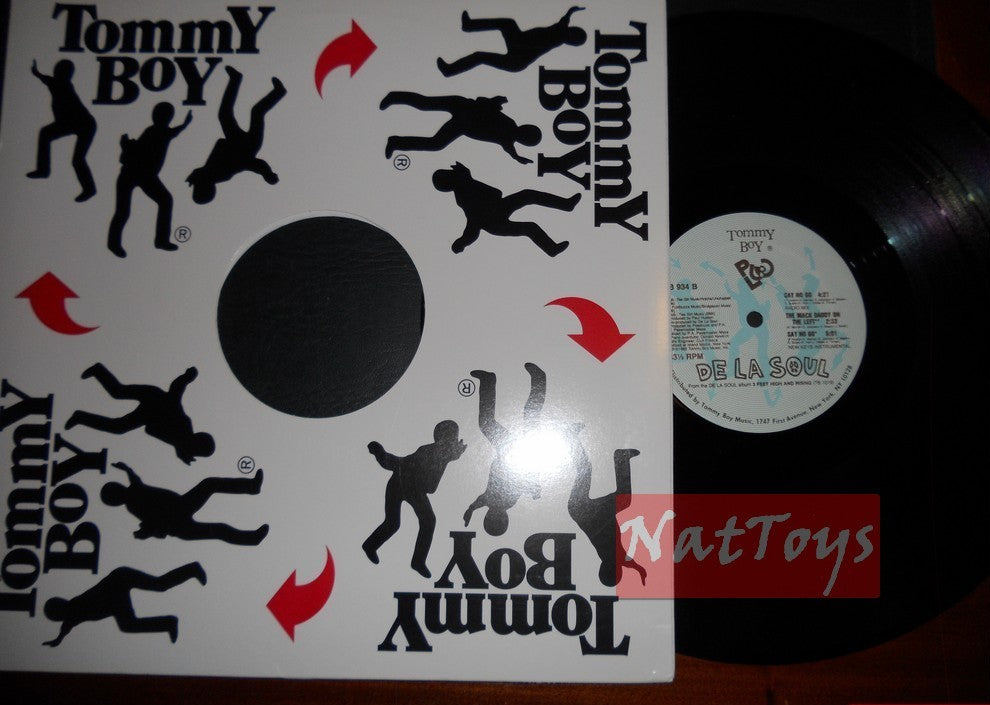 12" 33 TR/MIN De La Soul SAY NO GO (USA 1989, TOMMY BOY TB 934) - NM/NM