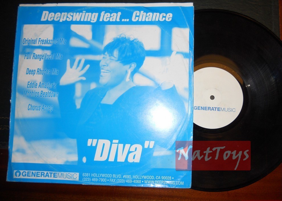 Deepswing 12" 33 tours avec Chance DIVA (USA 2002, GM-005) - NM/NM