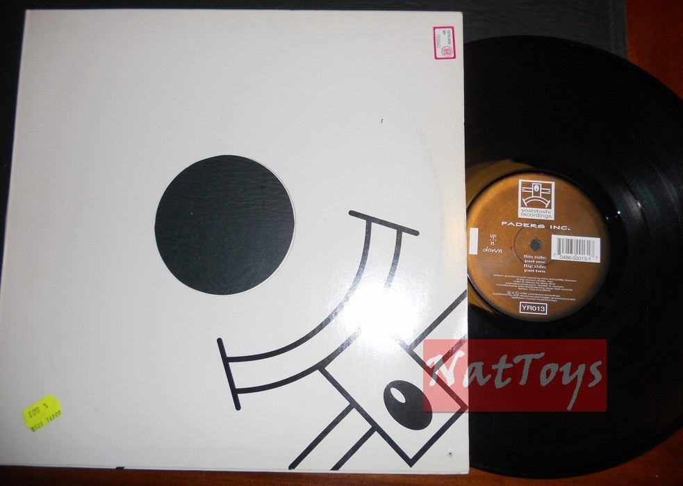 12" 33 RPM Faders Inc. UP'N'DOWN (Italie 1996, YOSHITOSHI YR 013) - EX/EX