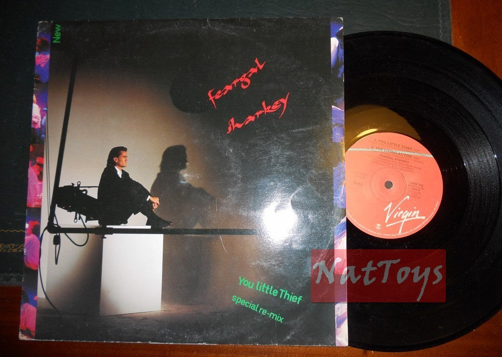 12" 33 RPM Feargal Sharkey YOU LITTLE THIEF (Italie 1985, VIRGIN VINX 113) VG/VG