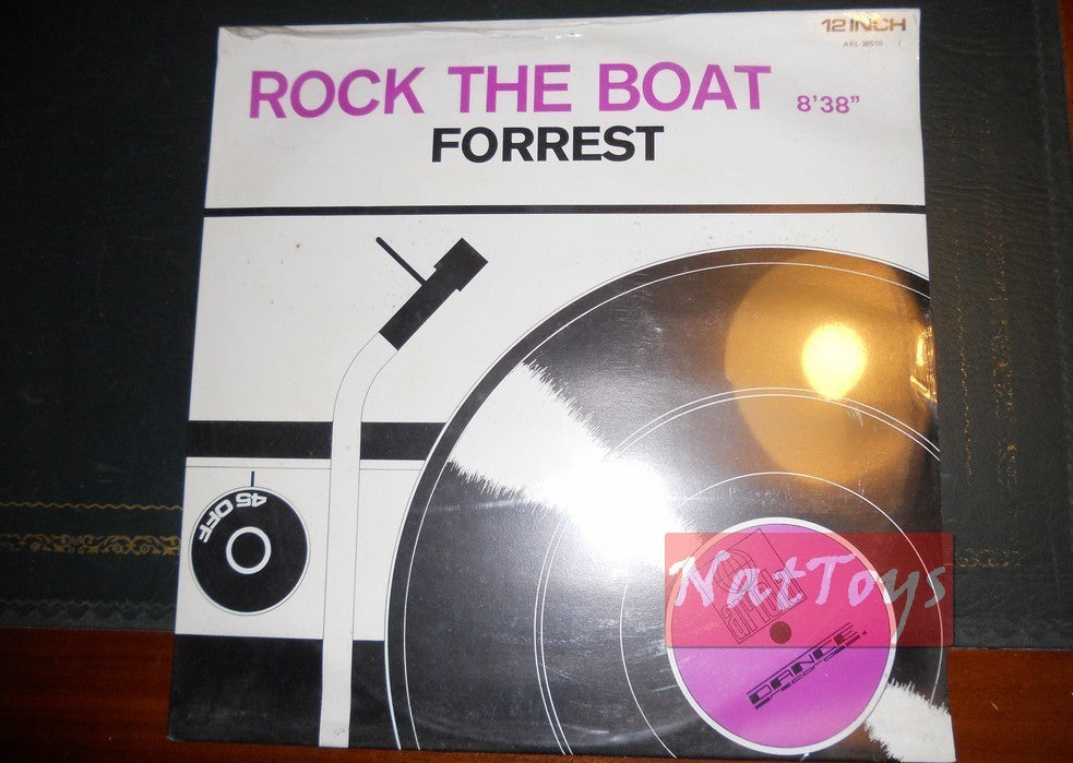 12" 33 RPM Forrest ROCK THE BOAT (Italie 1983, ARIOLA/CGD ARL 38010) - SCELLÉ