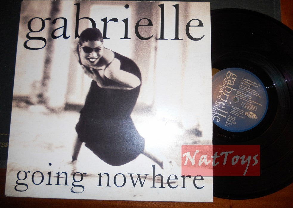 12" 33 TR/MIN Gabrielle GOING NOWHERE (Royaume-Uni 1993, GO-BEAT GODX 106) - NM/NM