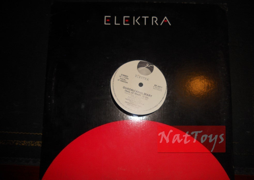 Journal Guadalcanal 12" 33 tours TRAIL OF TEARS (USA 1985 ED 5071) - Promo EX/NM