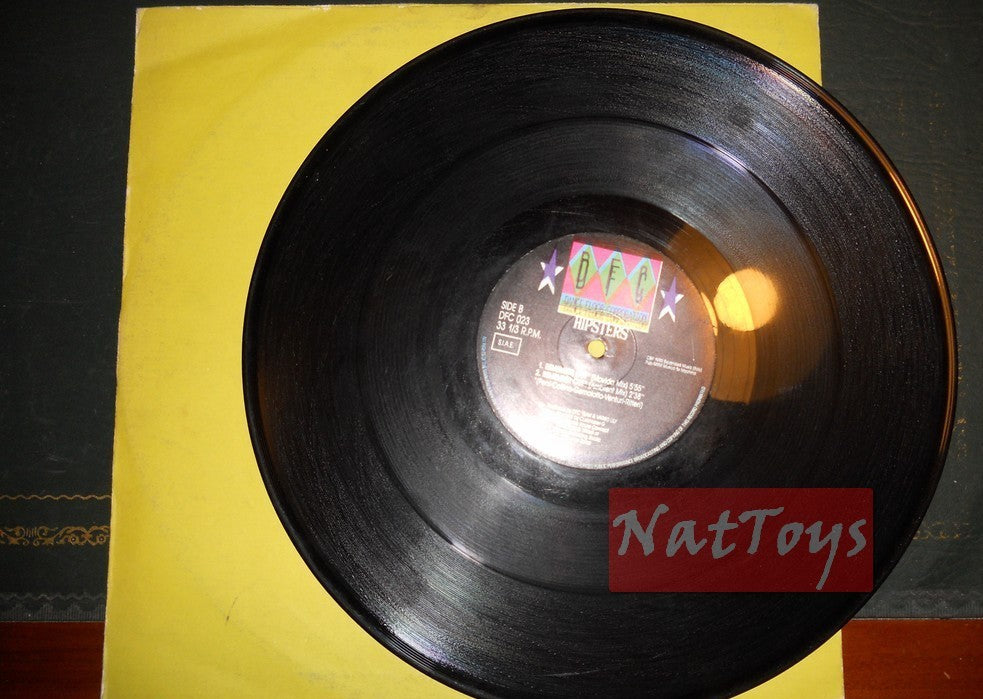 12" 33 RPM Hipsters REMEMBER (Italie 1990 DANCE FLOOR CORPORATION DFC 023) VG/VG
