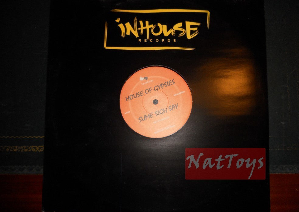 12" 33 RPM House of Gypsies SUME SIGH SAY (Italy SOUNDDESIGN INF52) NM/NM promo
