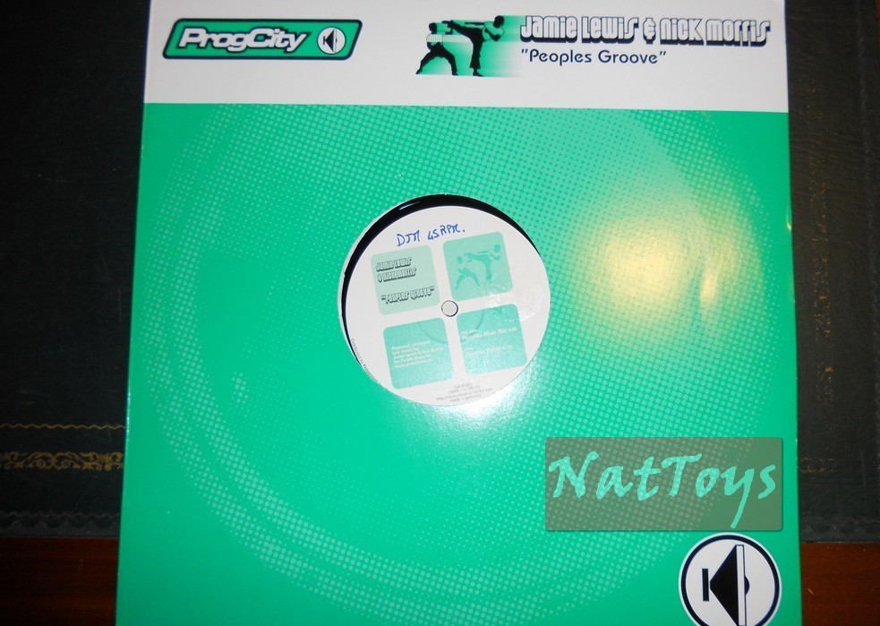 12" 33 RPM Jamie Lewis & Nick Morris PEOPLES GROOVE (Germany, PCMS0027) - NM/NM