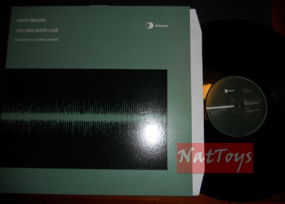 12" 33 RPM Kathy Brown YOU GIVE GOOD LOVE (UK 2002, DEFECTED DFTD056) - EX/EX