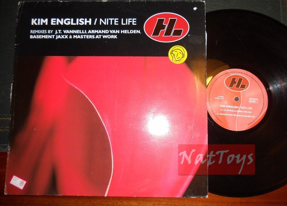 12" 33 RPM Kim English NITE LIFE (UK 1996, POLYDOR 575 533-1) - VG/VG