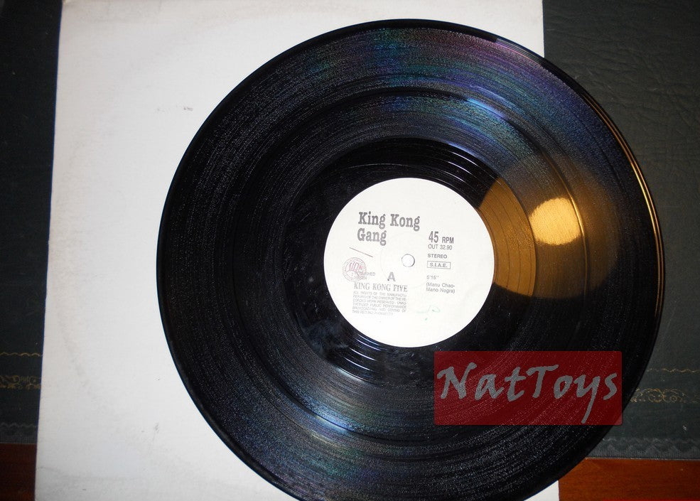 12" 33 RPM King Kong Gang KING KONG FIVE/DRIVING ME CRAZY (OUT 32.90) - VG/EX