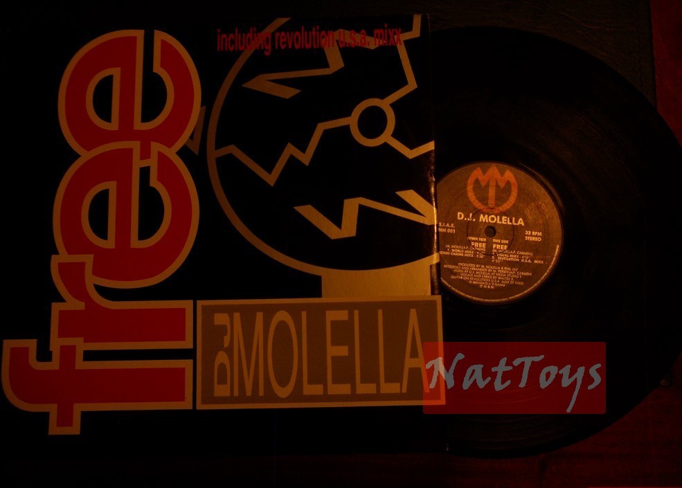 12" 33 REVOLUTIONS Molella FREE (Italie, MARTON MEDIA MM 001) - EX/EX