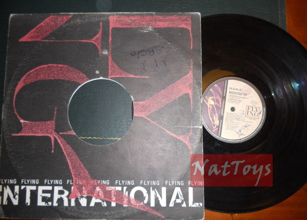 12" 33 Tours Nuke MOONTRIP EP (Italie 1991, FLYING FIN 078) - G/VG