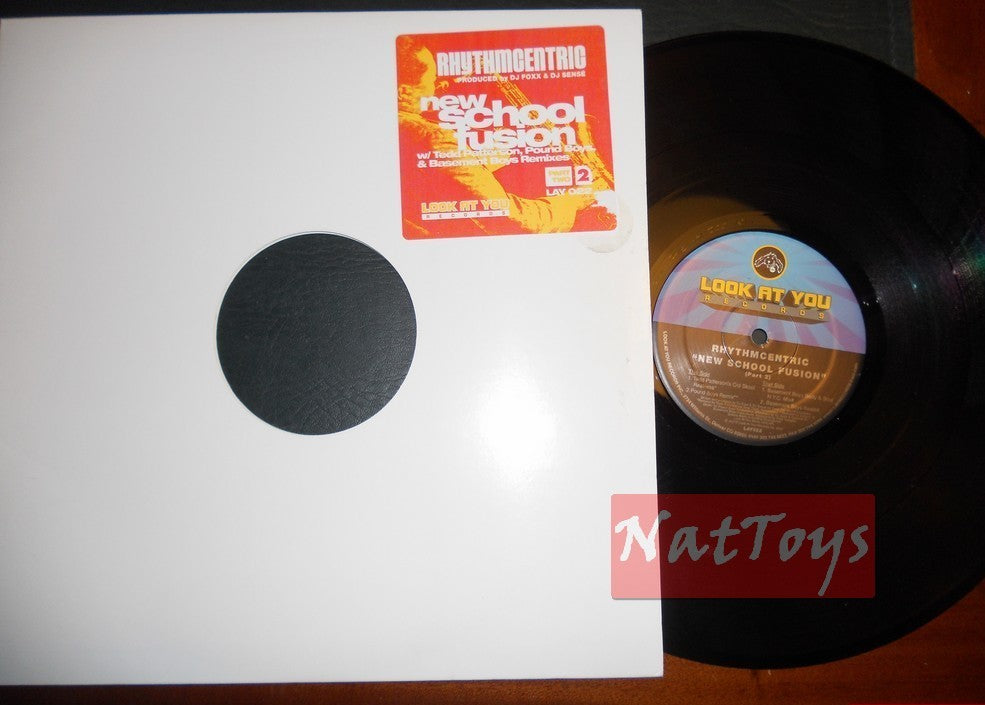 12" 33 GIRI Rhythmcentric NEW SCHOOL FUSION - PART 2 (U.S.A. 2001, LAY022) NM/NM