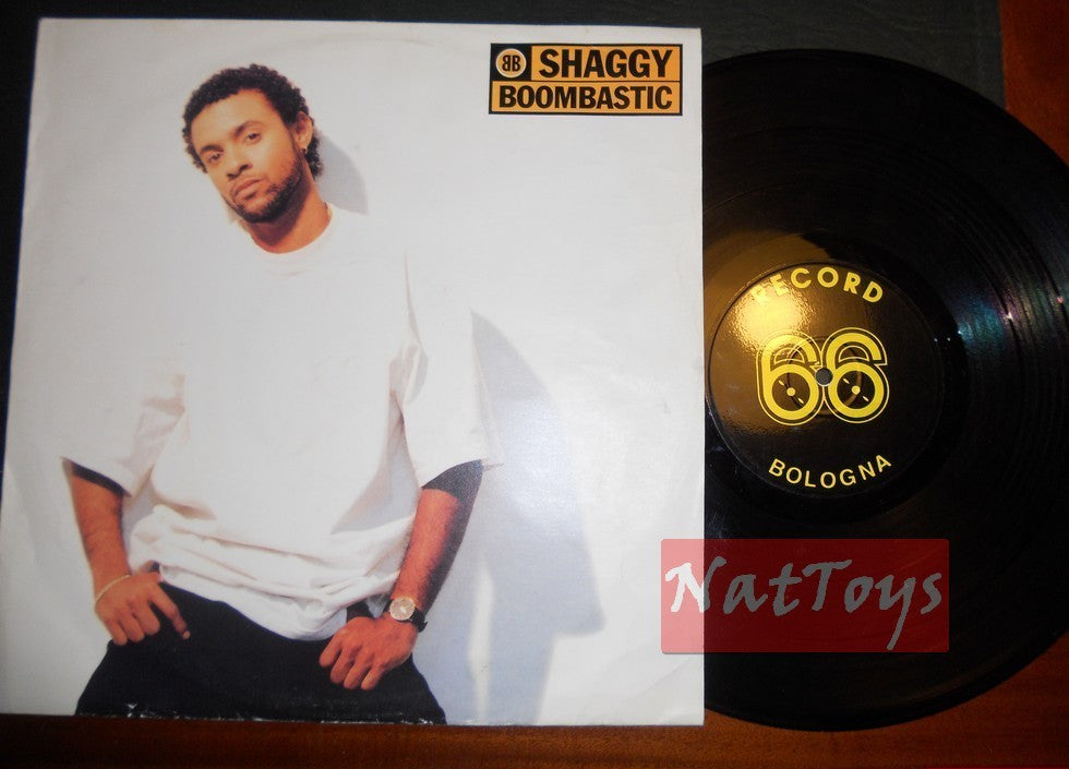 12" 33 RPM Shaggy BOOMBASTIC (UK 1995, VIRGIN VST 1536) - VG/VG