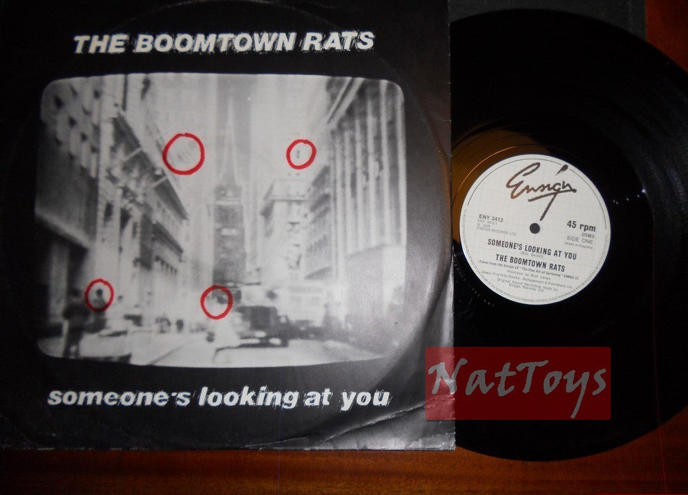 12" 33 TR/MIN The Boomtown Rats QUELQU'UN VOUS REGARDE ROYAUME-UNI 1979, ENY 3412 NM/NM