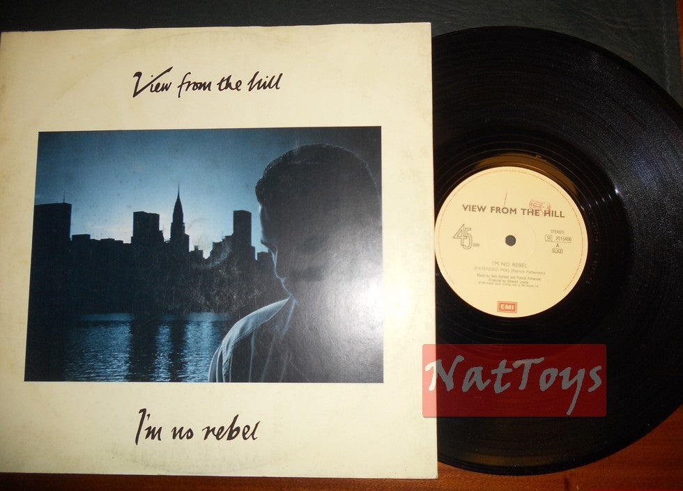 12" 33 tours Vue depuis la colline I'M NO REBEL (Italie 1986, EMI 14 2015406) - EX/EX