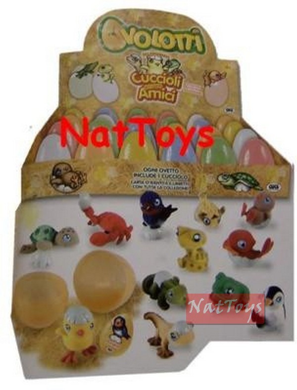 12 CHIOTS À LA RECHERCHE D'AMIS SÉRIE COMPLÈTE D'OEUFS *Nat*