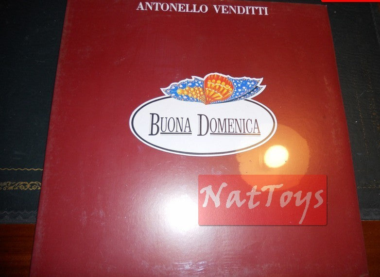 12" LP 33 RPM Antonello Venditti HAPPY SUNDAY 1979 couverture marron - NEUF