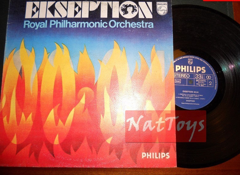 12" LP 33 GIRI Ekseption EKSEPTION 00.04 (Italia 1972, Philips) - EX/EX