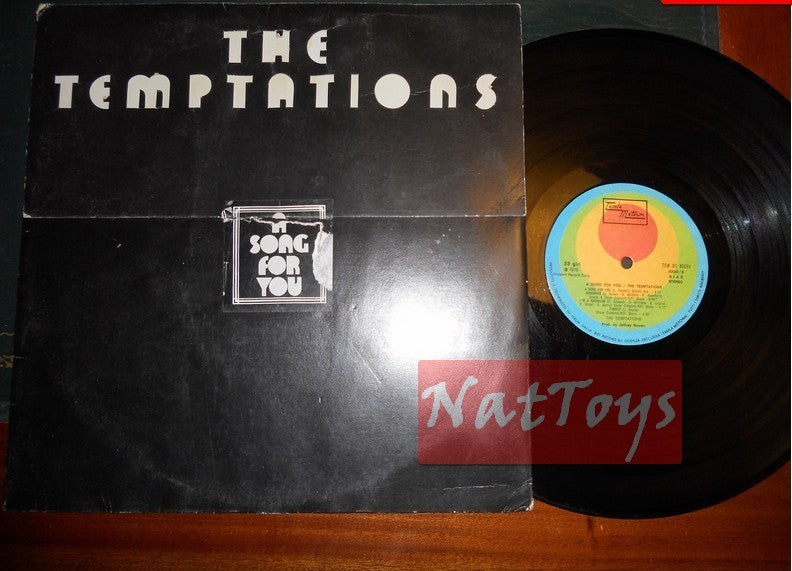 12" LP 33 GIRI The Temptation A SONG FOR YOU (Italia 1975) + copertina ap. VG/VG