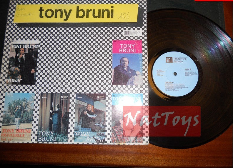 12" LP 33 GIRI Tony Bruni VOL. 23 (Italie 1984, Phonotype AZQ 40072) - EX/NM