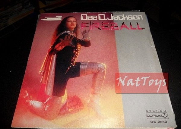 7" 45 TR/MIN Dee D. Jackson FIREBALL/FALLING INTO SPACE (Italie 1979) - NM/NM