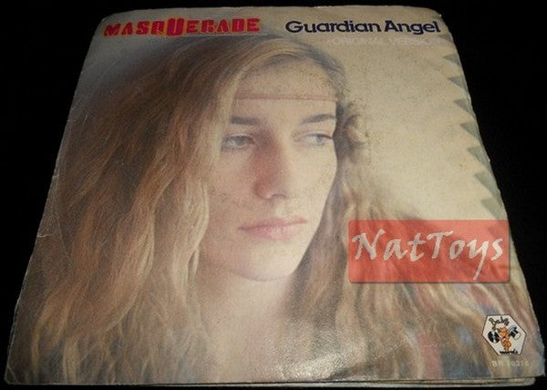 7" 45 RPM Mascarade ANGE GARDIEN/ÉCHOS SILENTS DE KATJA (Italie 1983) - EX/EX
