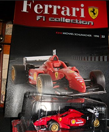 EDICOLA Ferrari F1 Collection F310 1996 Schumacher Modellino + fas. Fabbri Die Cast 1:43 Compatibile con