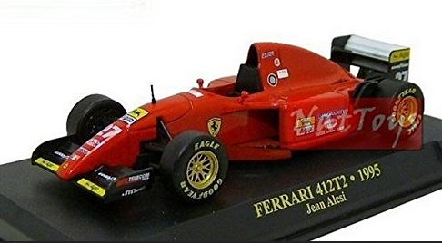 EDICOLA Ferrari Collection F1 412 T2 1995 ALESI MODELLINO Die Cast 1:43 Model Scale Compatibile con