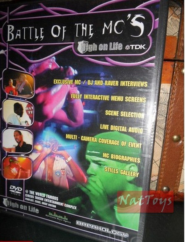 BATTLE OF THE MC'S MUSIC Film New DVD Original New Sealed