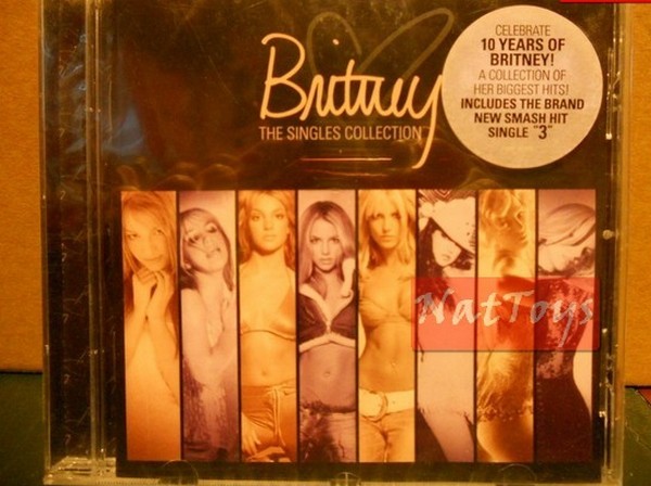 BRITNEY THE SINGLES COLLECTION Nouveau CD audio original nouveau