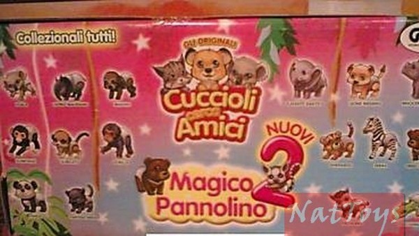 PUPPIES SEEK FRIENDS MAGIC DIAPER 2 GORILLAS 1 Figures
