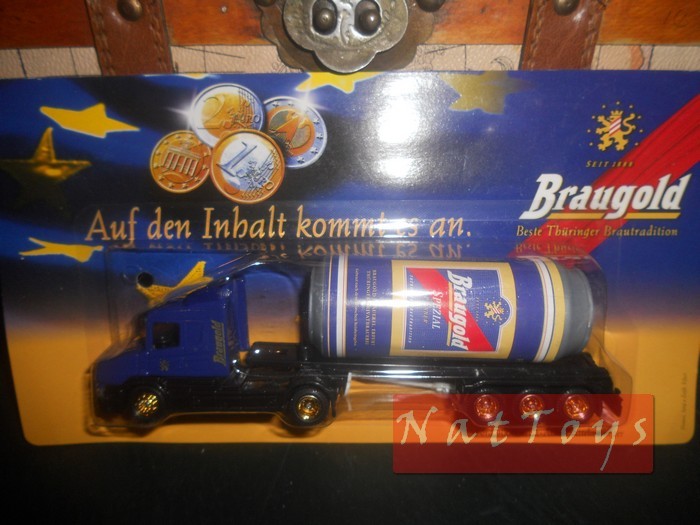 PUBLISHING Model Truck Special Braugold Advertising DIE CAST 1:87