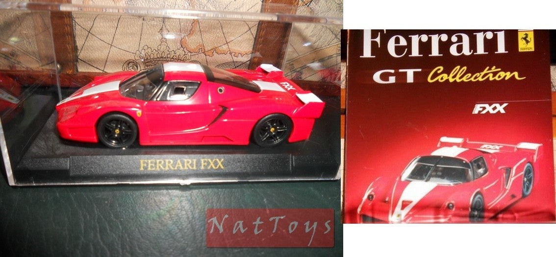EDITORIA Modellino Ferrari GT Collection FXX +BOX +fasc.2 DIE CAST 1:43 SCALE