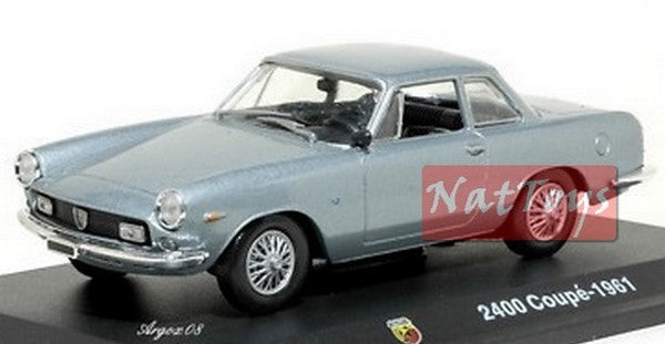 EDITORIA Modellino Hachette Abarth Collection 2400 Coupe' 1961 DIE CAST 1:43 SCALE