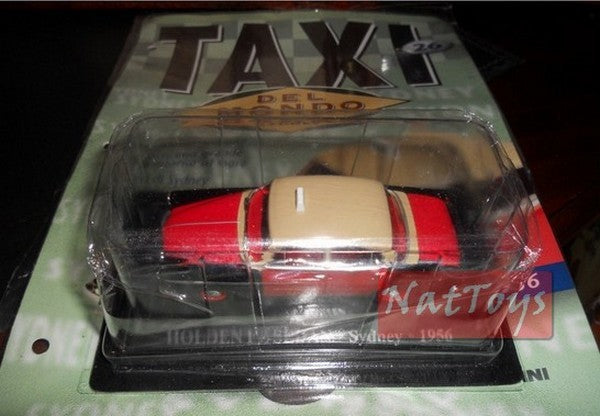 EDITORIA Modellino Holden Fe Sedan Sydeny 1956 Taxi Mondo DIE CAST 1:43 +fas.26