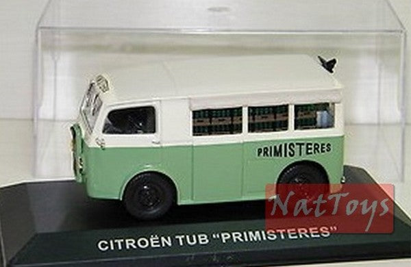 EDITORIA Modellino Ixo Pubblicitari Citroen TUB Primisiteres TUB Altaya DIE CAST 1:43 + BOX