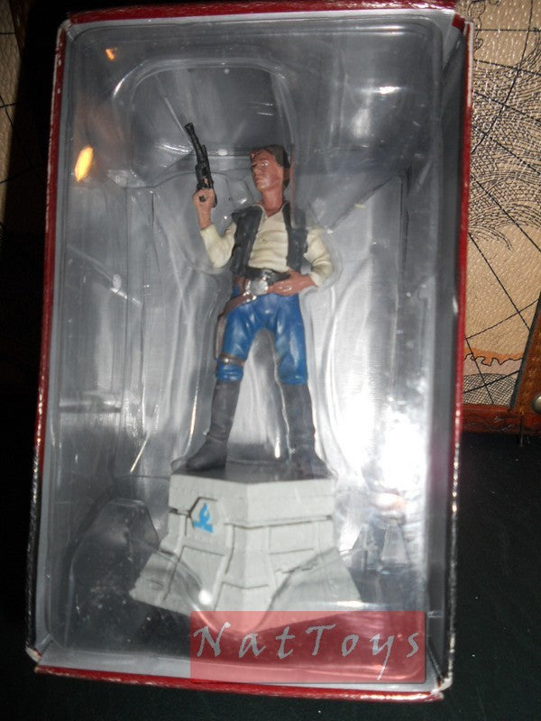 PUBLICATION Star Wars Modèle De Agostini Chess Han Solo Lead 3D Miniatures 1:24