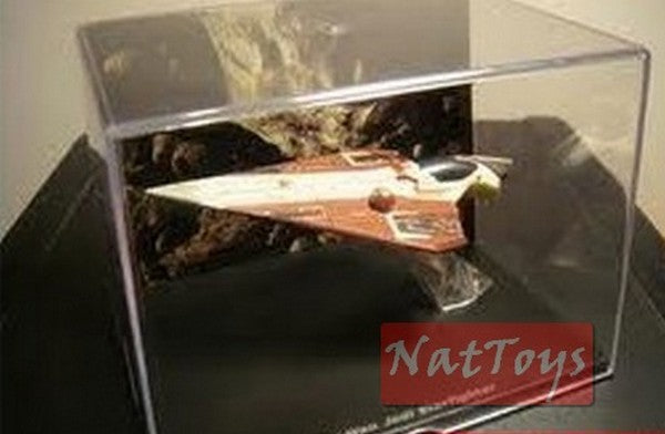 EDITORIA Modellino Star Wars Obi-Wan's Jedi Starfighter Navicelle e Veicoli Stellari 3D Miniature