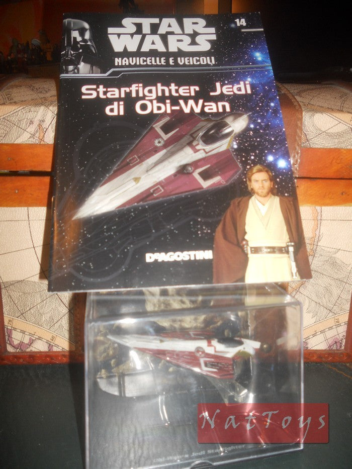 EDITORIA Modellino Star Wars Obi-Wan's Jedi Starfighter Obi-Wan Navicelle e Veicoli Stellari+fas14